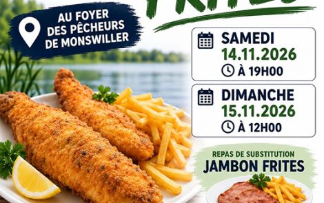 Repas carpes-frites