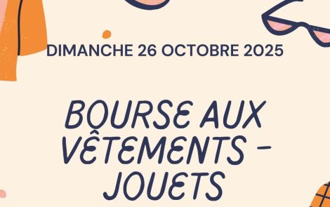 Bourse aux vêtements - jouets