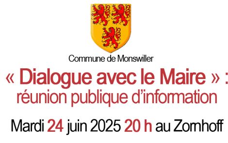 « Dialogue avec le Maire » 