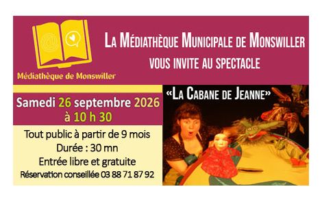 Spectacle La Cabane de Jeanne
