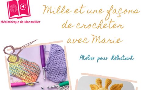 Atelier crochet de Marie