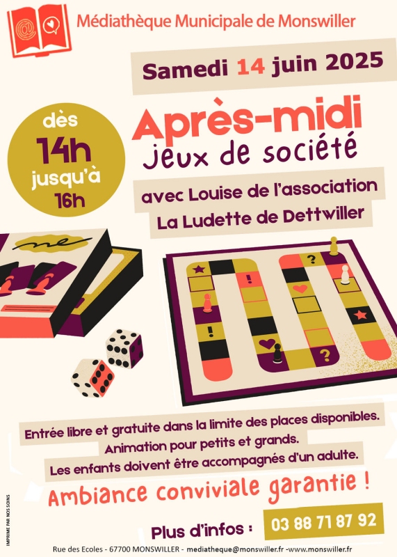 jeux de société 14 juin