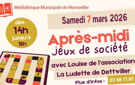 Après-midi jeux de société avec la Ludette
