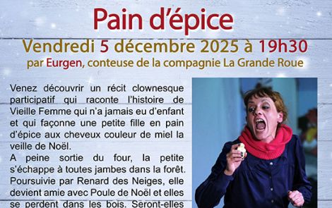 Spectacle ''Pain d'épice''
